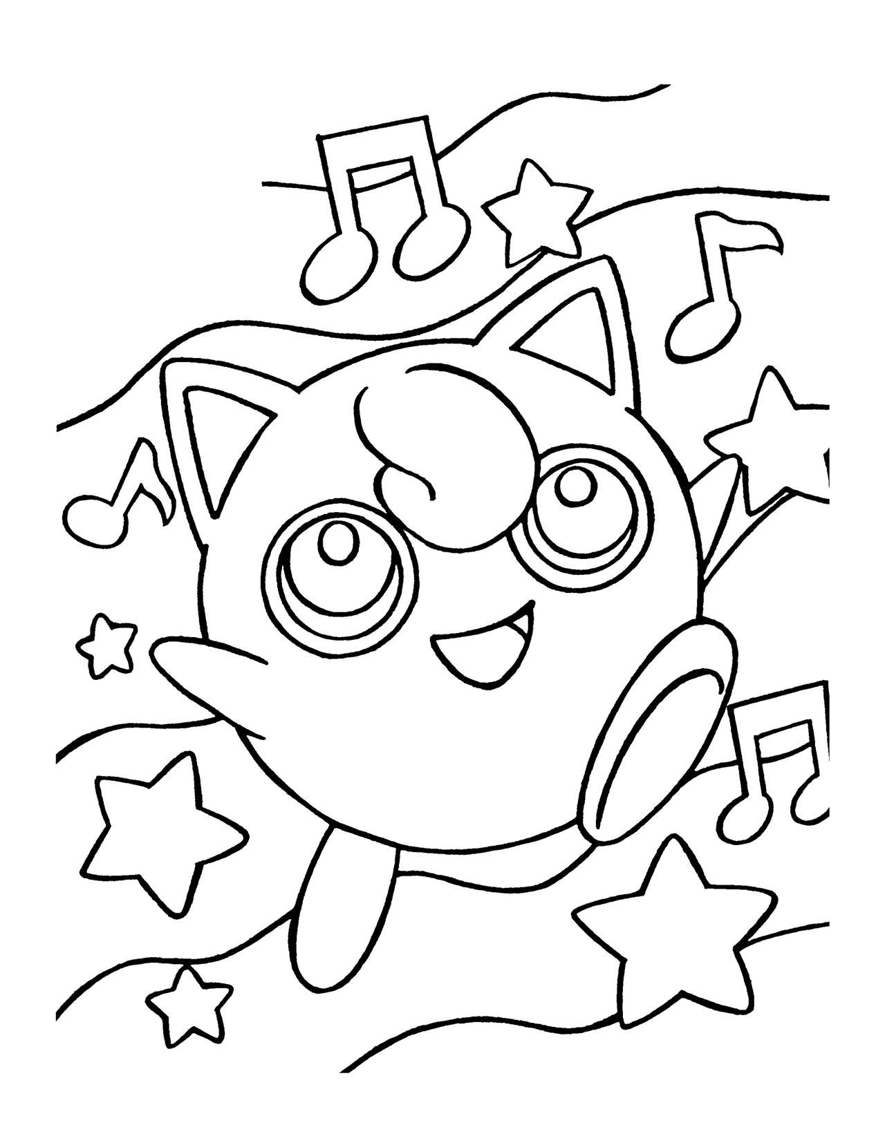 Jigglypuff coloring pages by coloringpageswk on