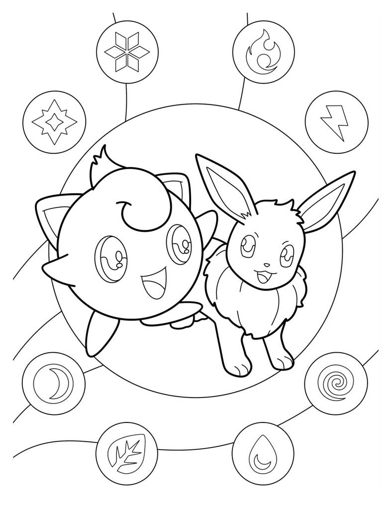 Jigglypuff coloring pages by coloringpageswk on