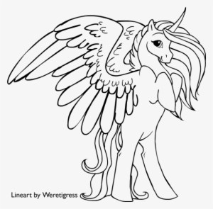 My little pony unicorn coloring pages