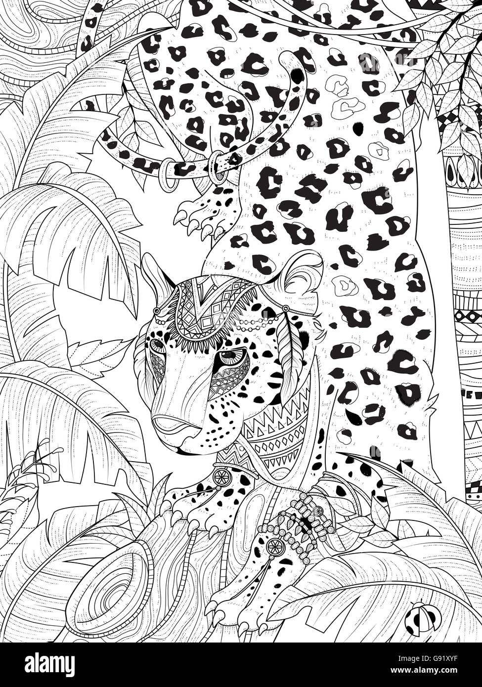 Adult coloring page