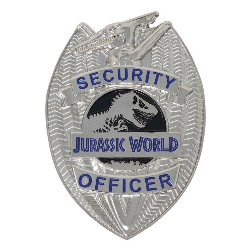 De toyboys jurassic world limited edition replica security officer badge