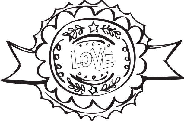 Coloring pages badges activities for kids