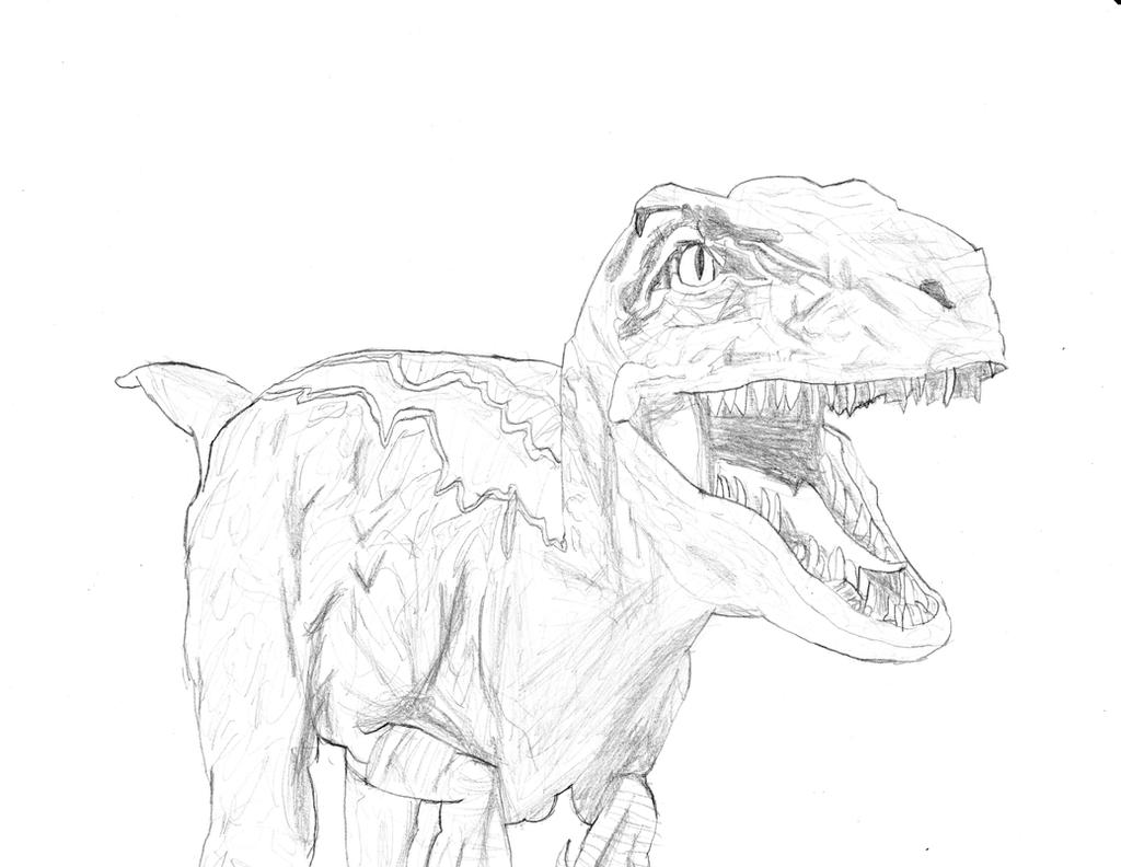 Blue jurassic world by homer on