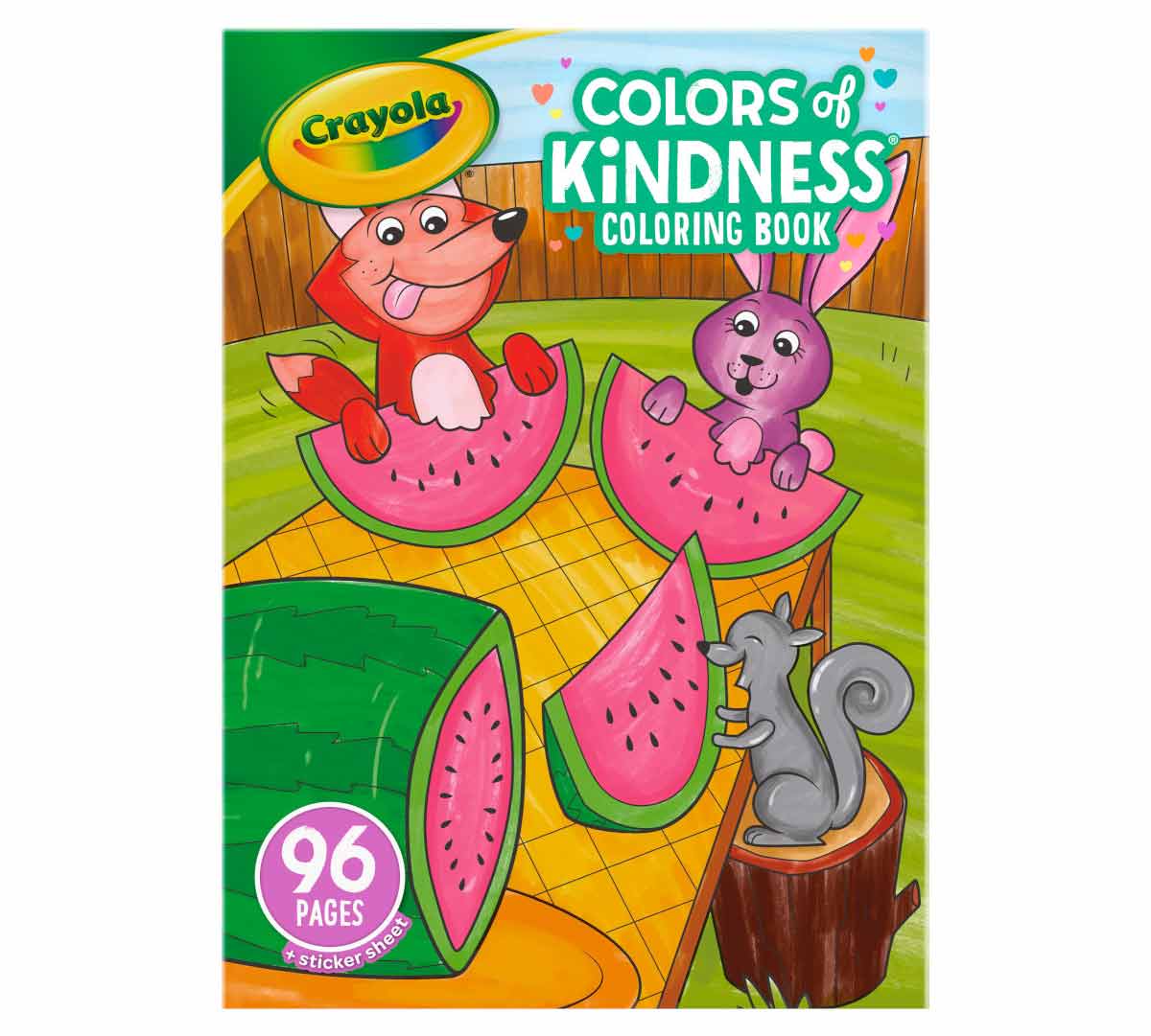 Colors of kindness coloring book pages