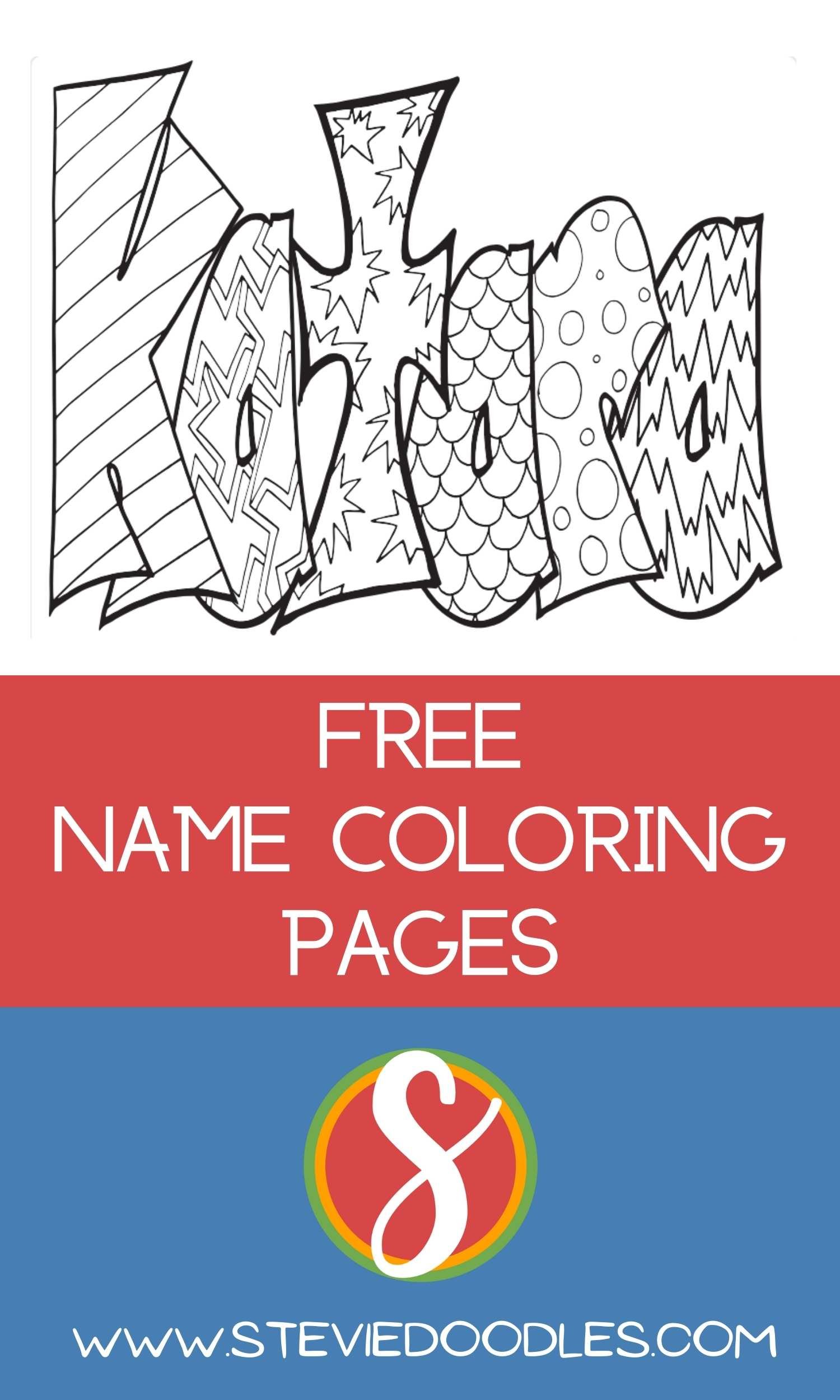 Katara free name coloring page â stevie doodles