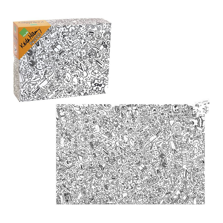 Keith haring puzzle eye shut island