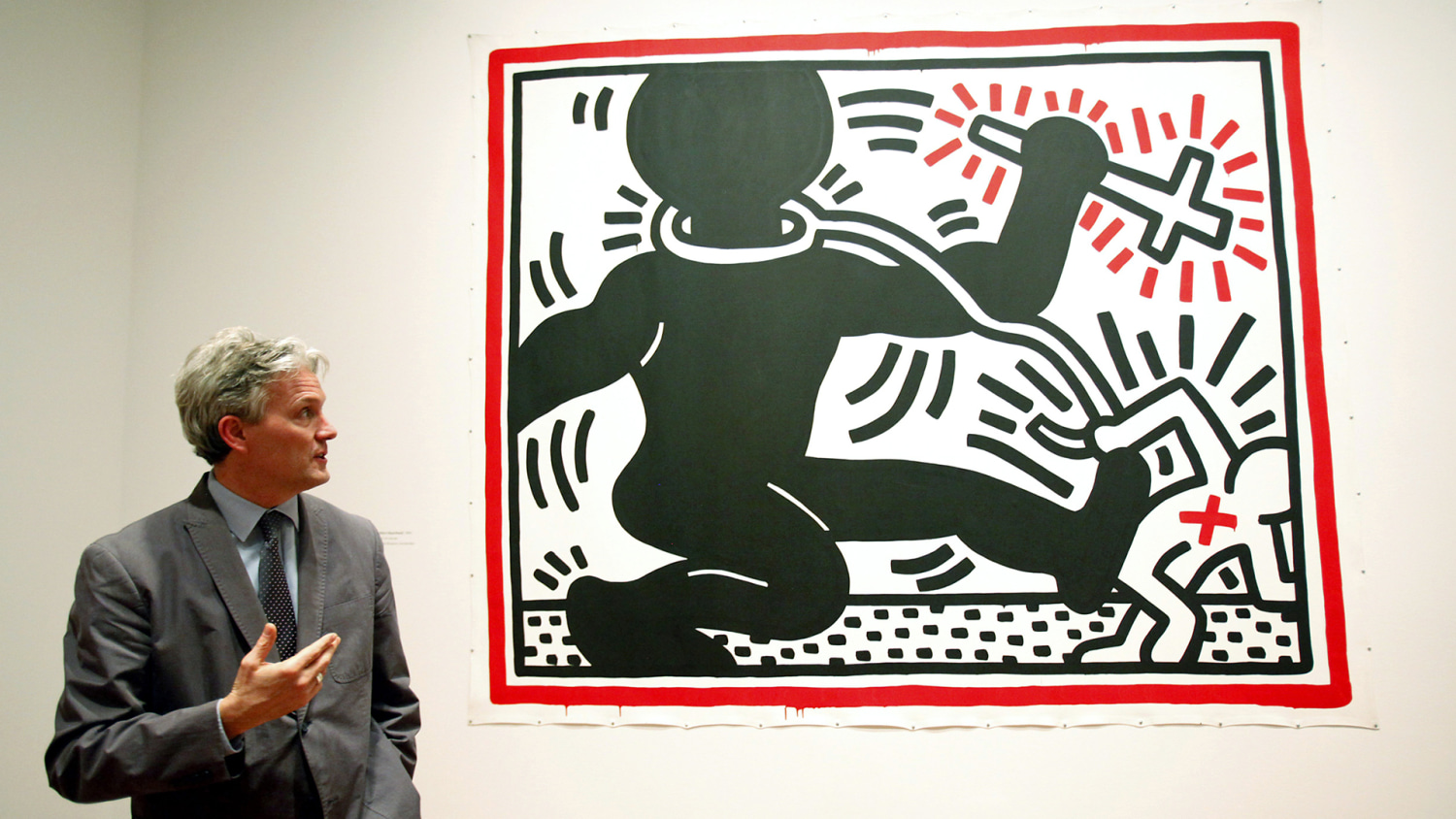 Keith haring activist artists politics on display in exhibit