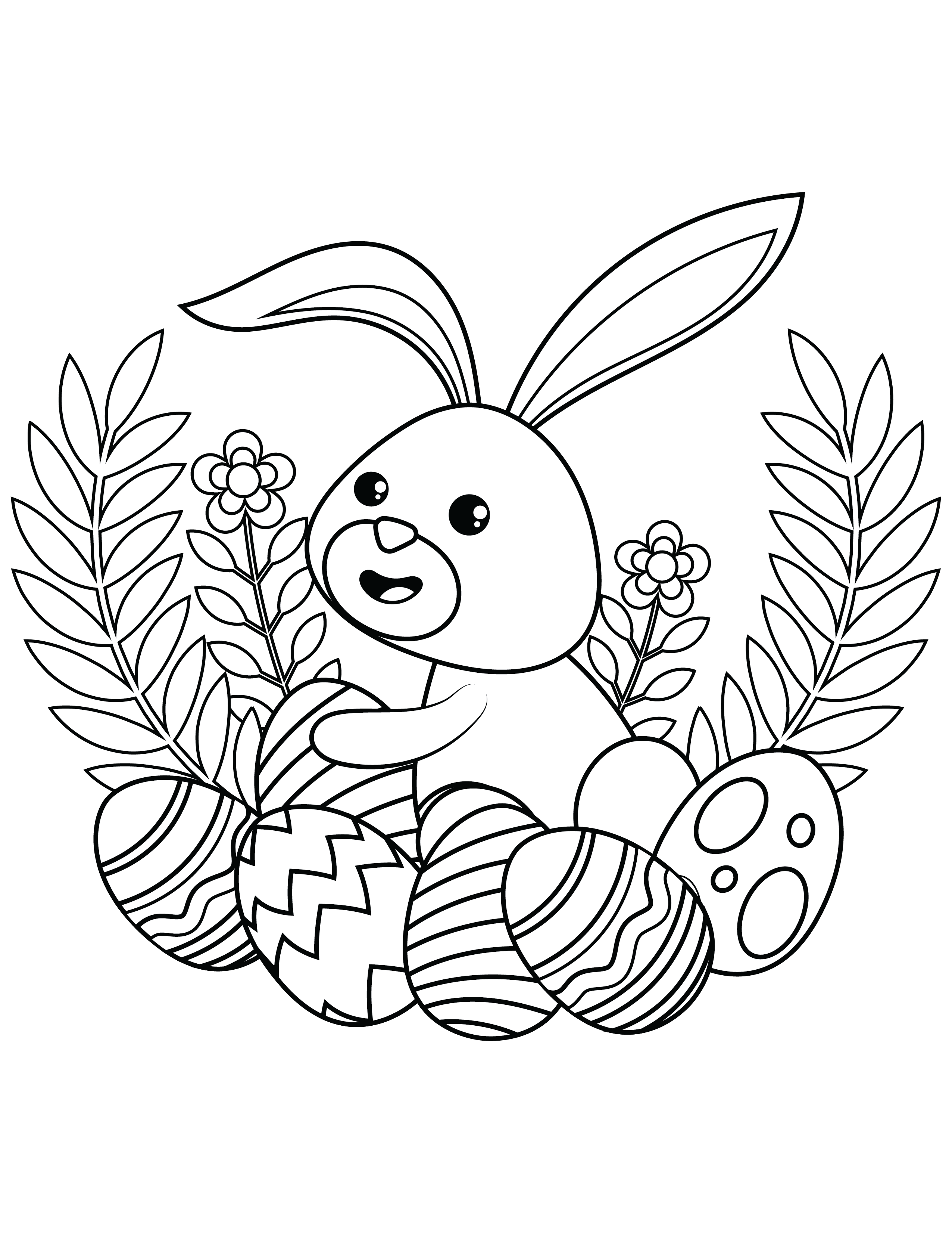Easter coloring pages for kids made by teachers