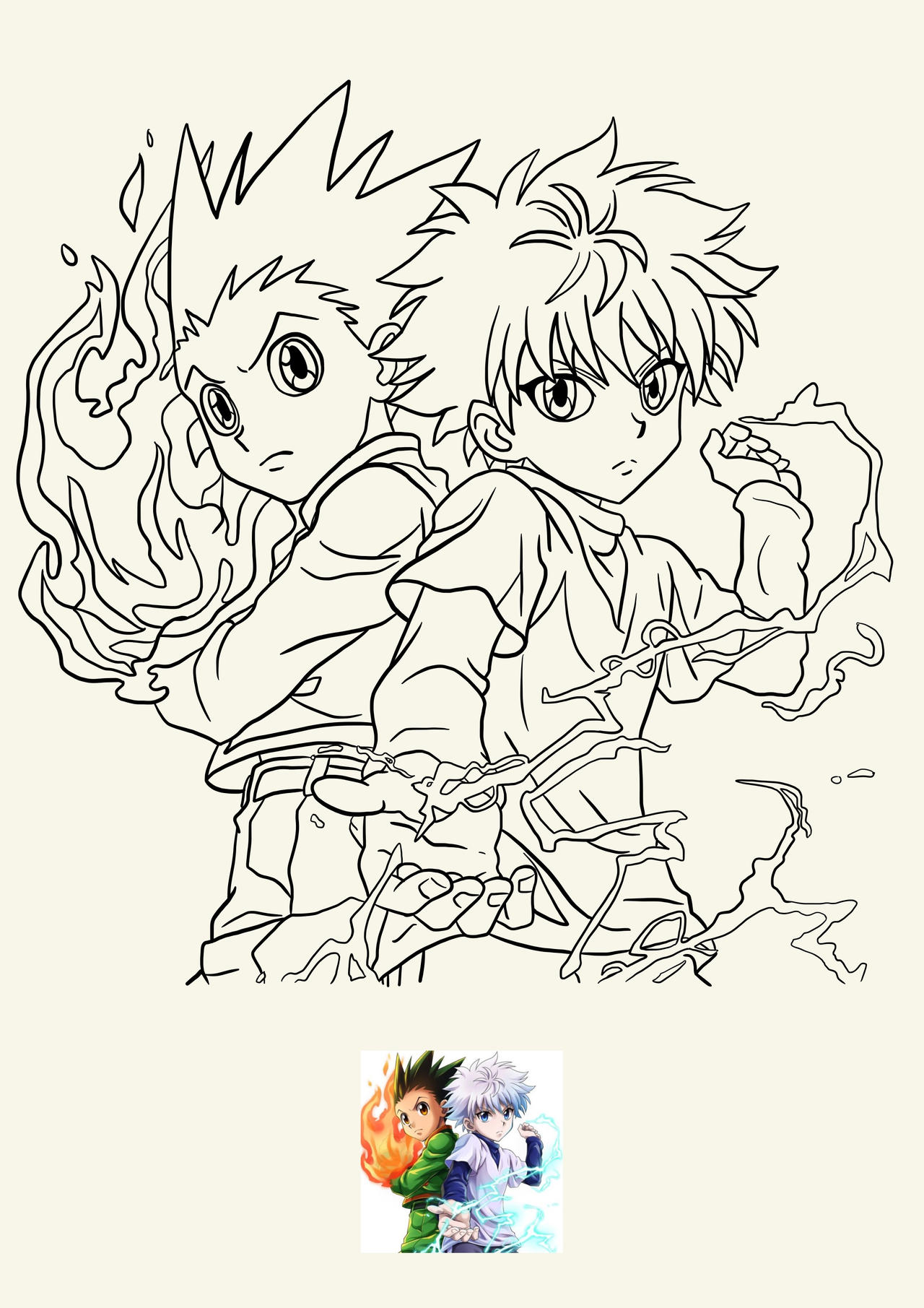 Gon and killua