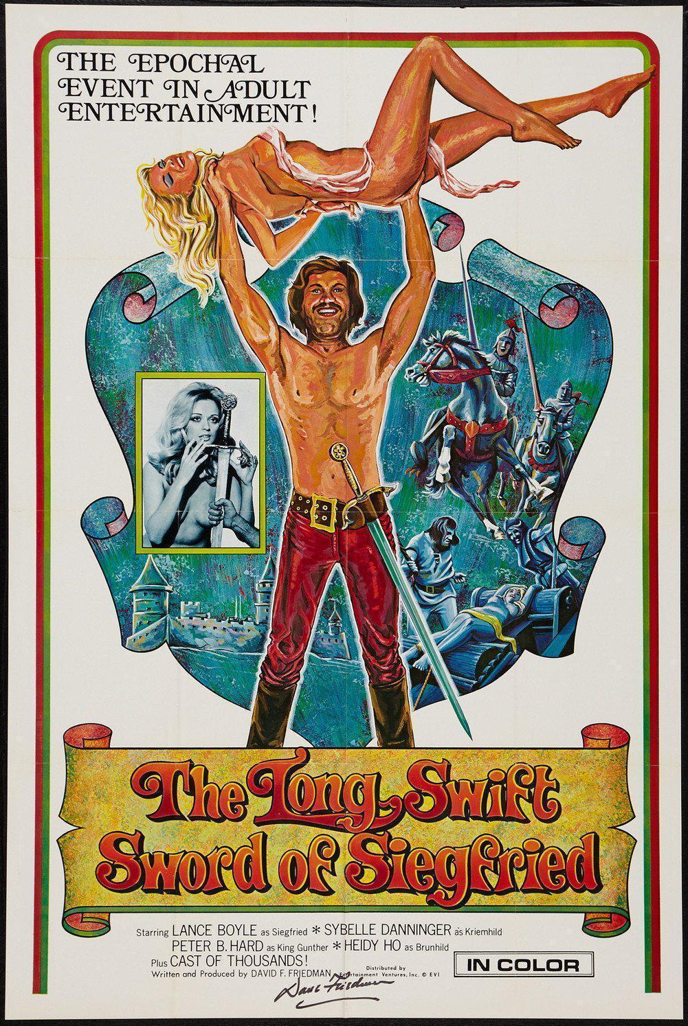 The long swift sword of siegfried movie poster sheet