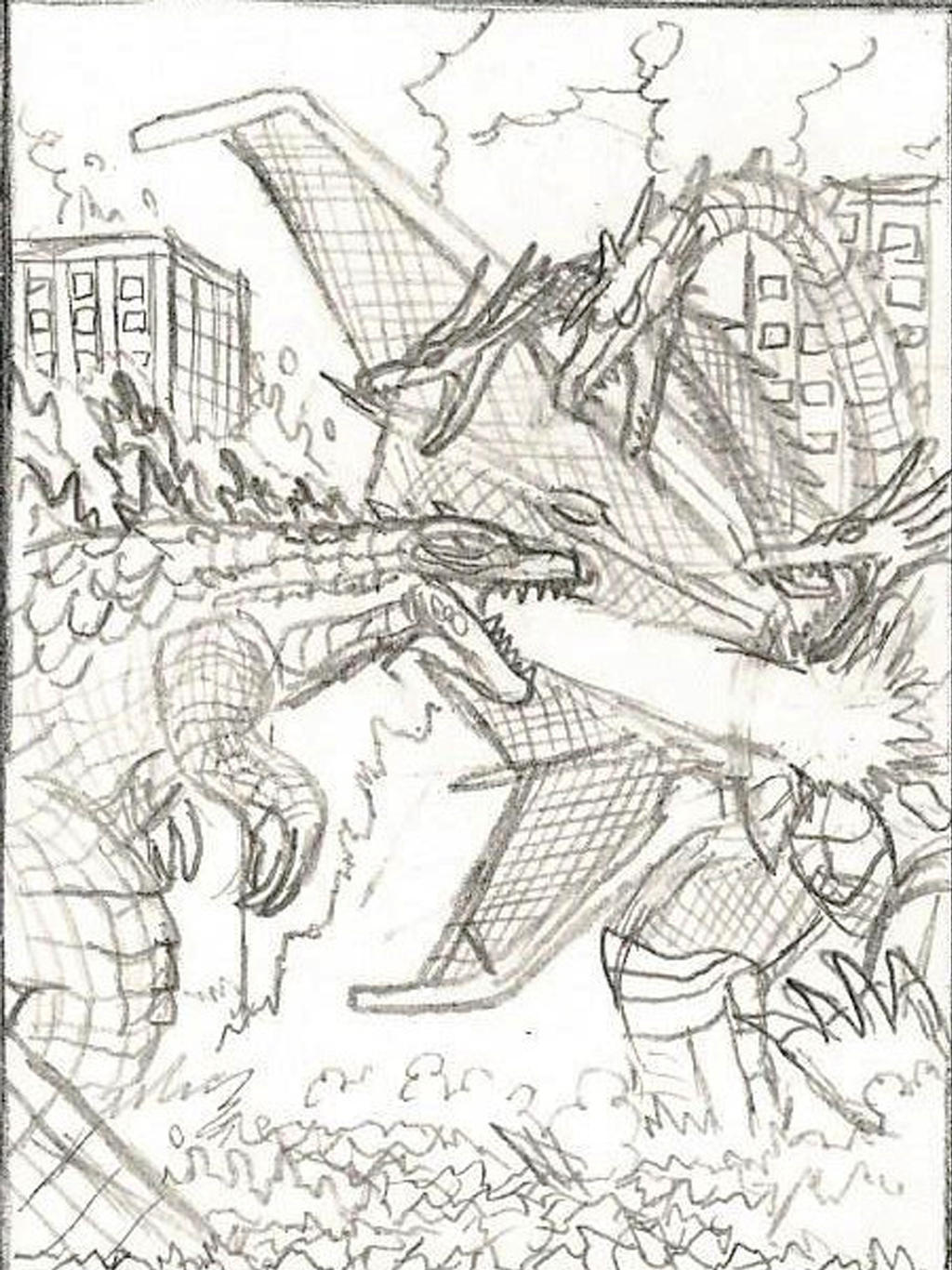 Godzilla vs mecha