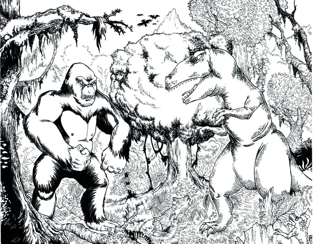 King kong vs the t