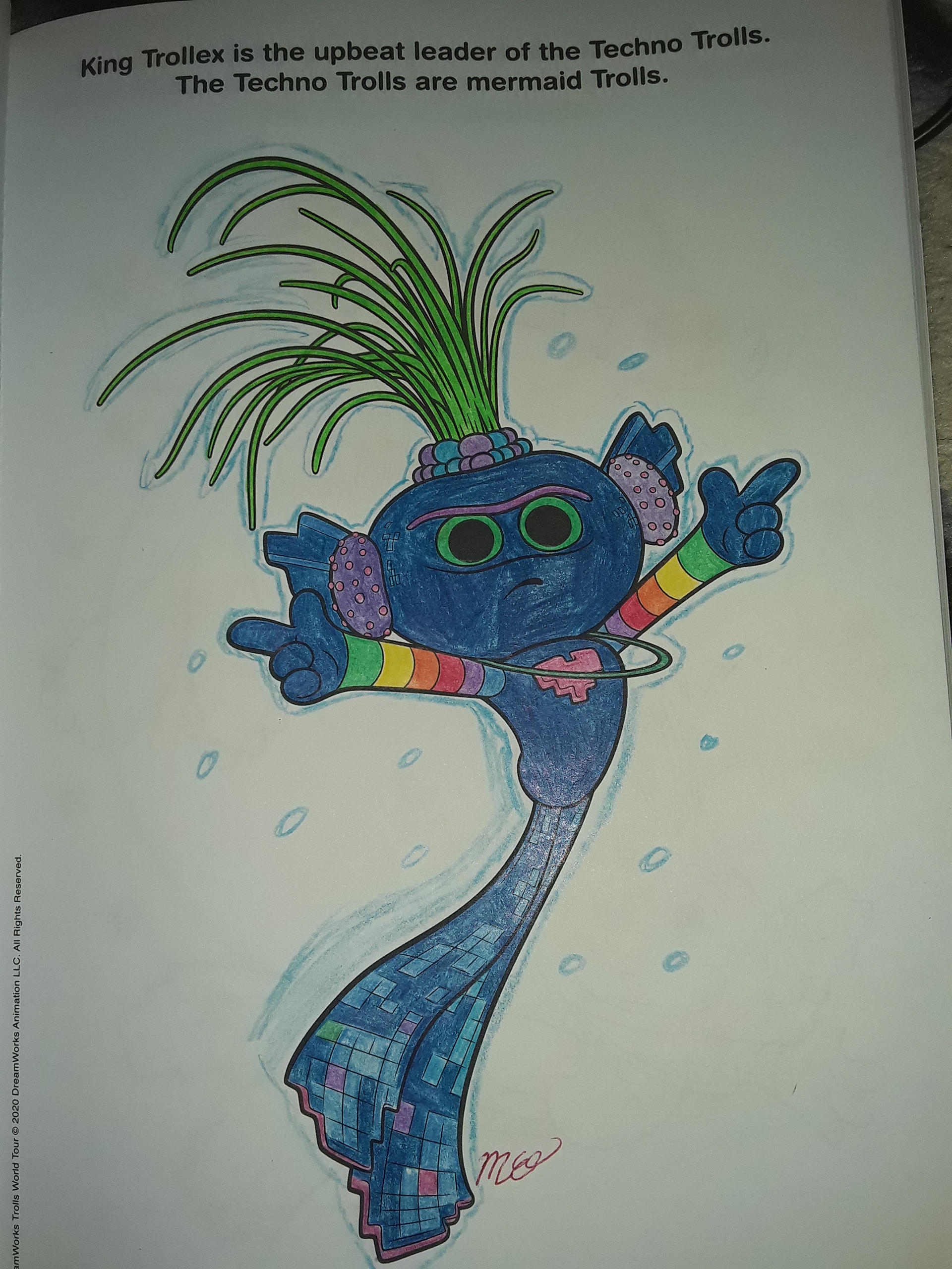 King trollex colored pic by magicalmarissa on