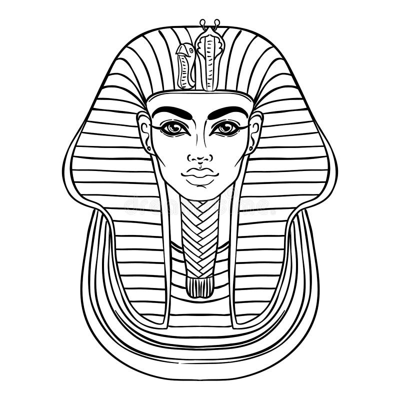 King tut stock illustrations â king tut stock illustrations vectors clipart