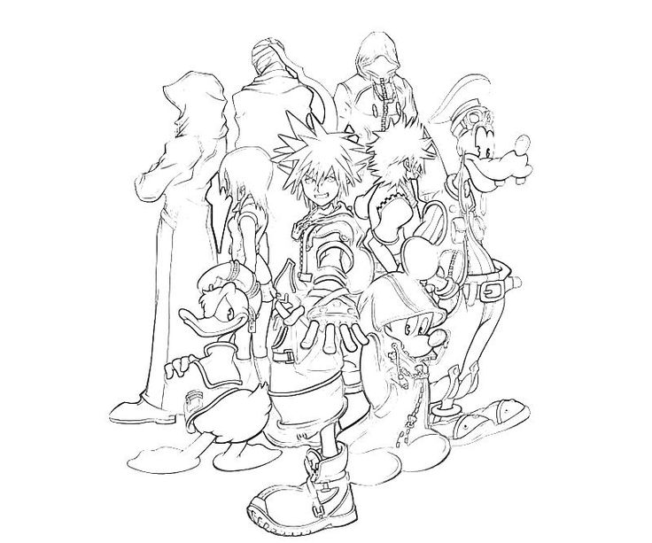 Sora arts in kingdom hearts heart coloring pages kingdom hearts art kingdom hearts