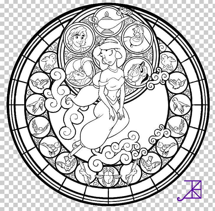Kingdom hearts birth by sleep coloring book stained glass png clipart adult area art black and