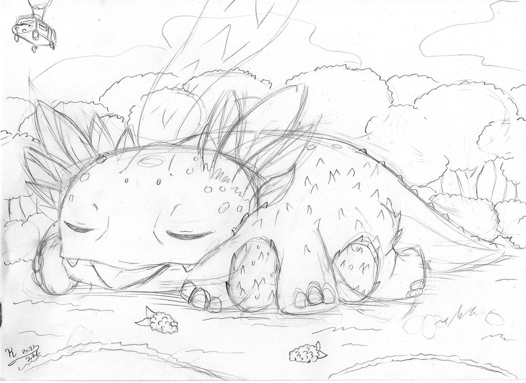 Snacks and a snooze