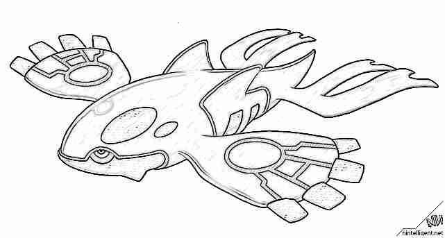 A digital sketch of kyogre by kittiespwn on