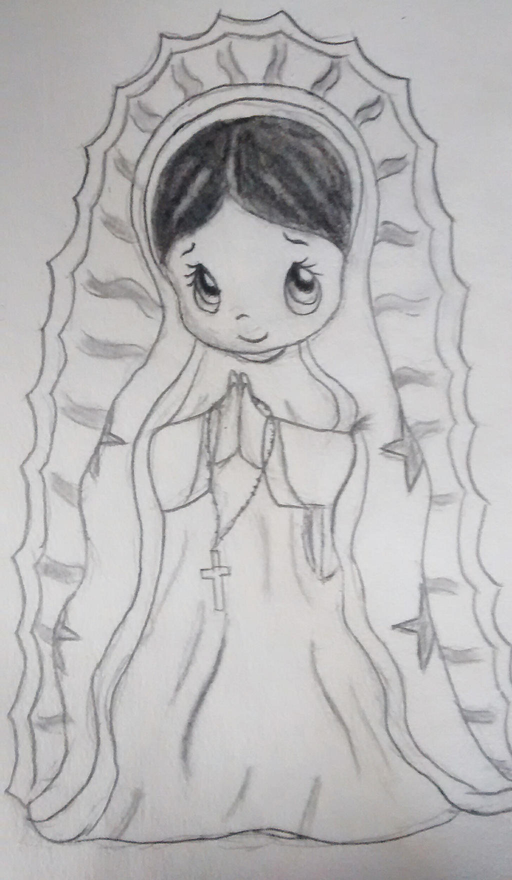 Virgen de guadalupe by vivi