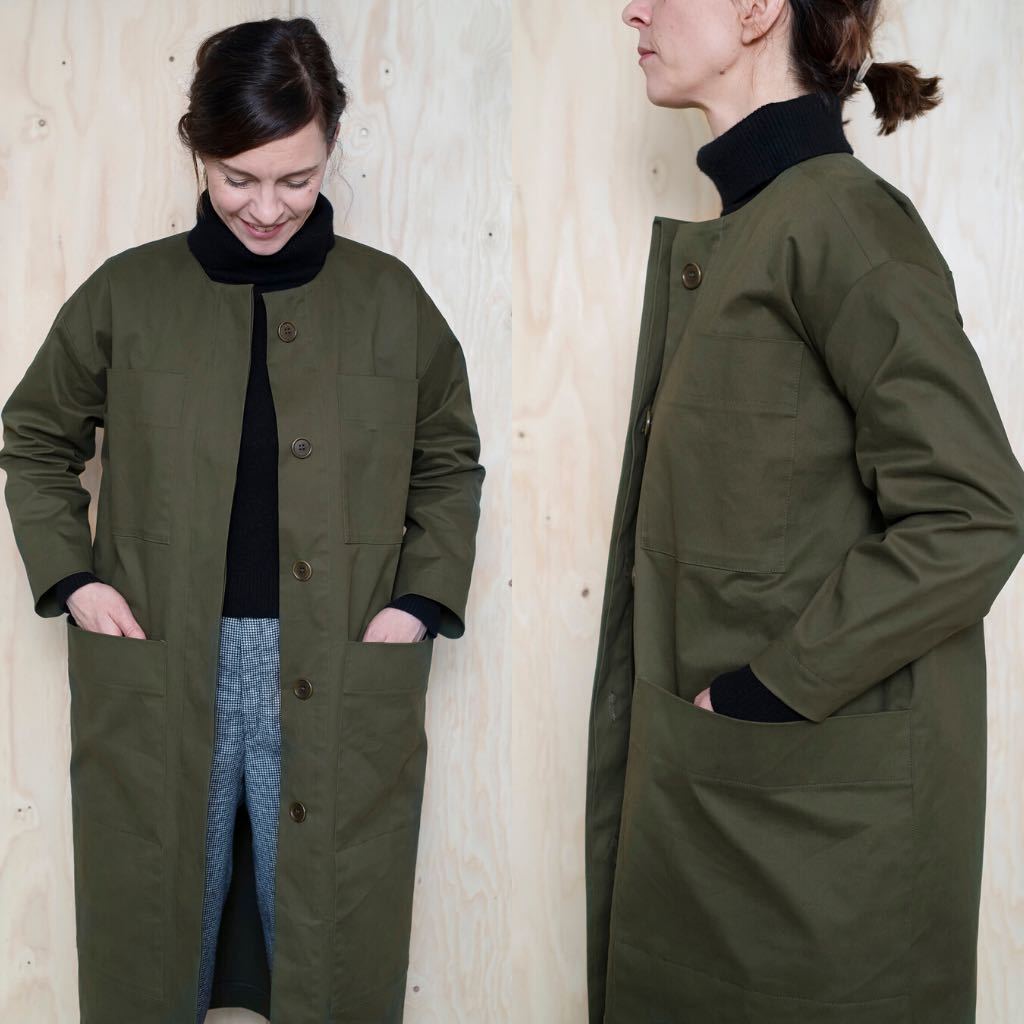 The assembly line â lab coat sewing pattern xs
