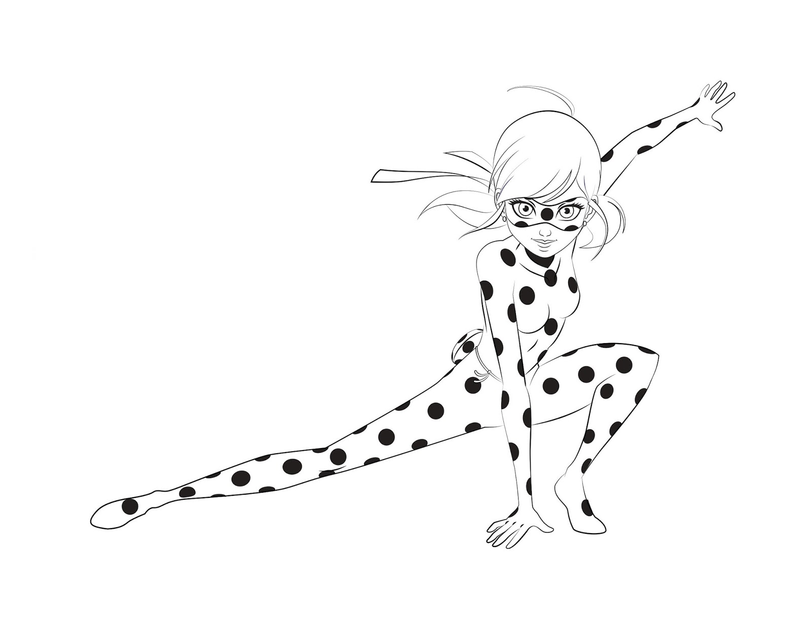 Miraculous ladybug coloring pages