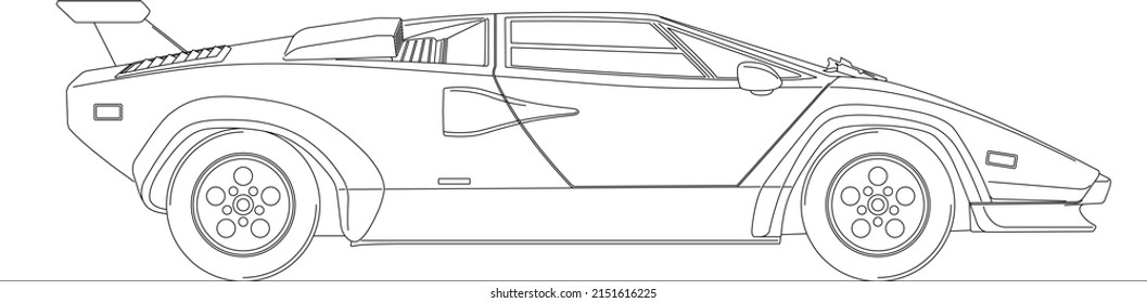 Lamborghini countach images stock photos d objects vectors