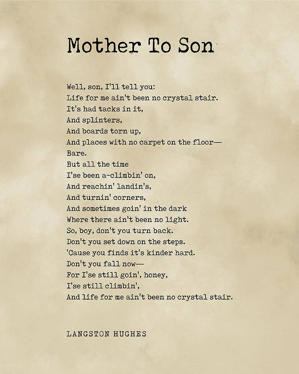 Mother to son