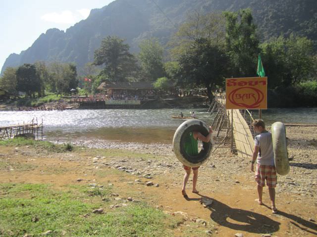 Tubing in vang vieng laos in and beyond how to do it