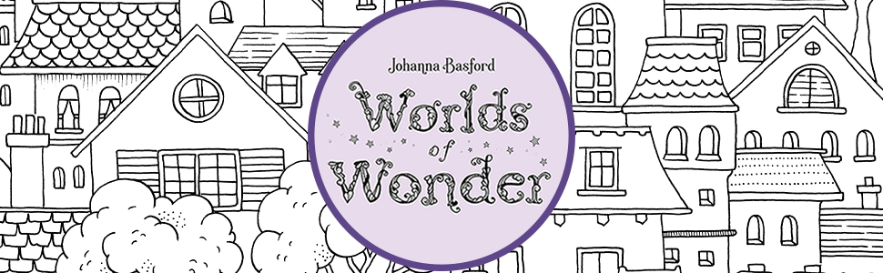 Johanna basford worlds of wonder coloring wall calendar a coloring calendar for the curious basford johanna books