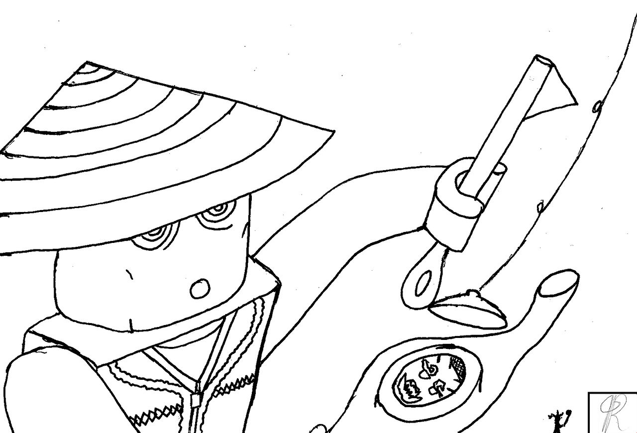 Fun ninjago coloring page by hddeviant on