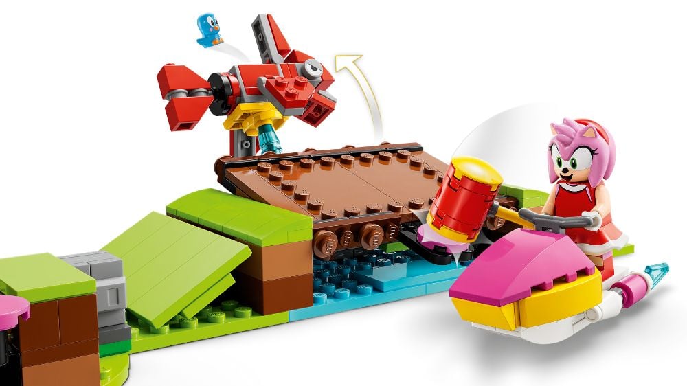 Lego sonic the hedgehog sonics green hill zone loop challenge