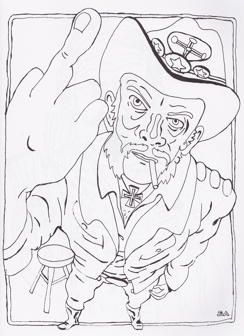 Lemmy kilmister color the ace of spades coloring book