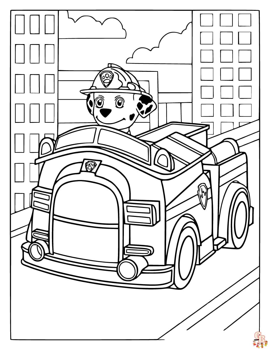 Discover the best free paw patrol coloring pages printable
