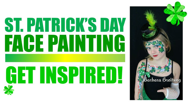 The ultimate st patricks day face painting blog post â jest paint