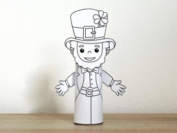 Leprechaun printable coloring