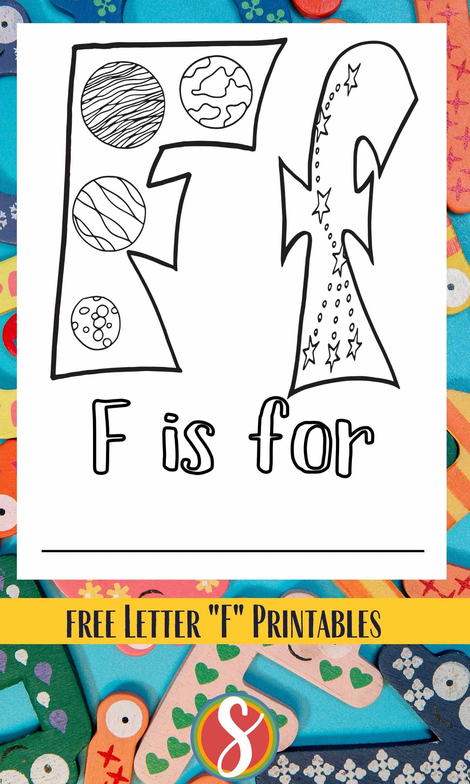 Free f coloring pages â stevie doodles