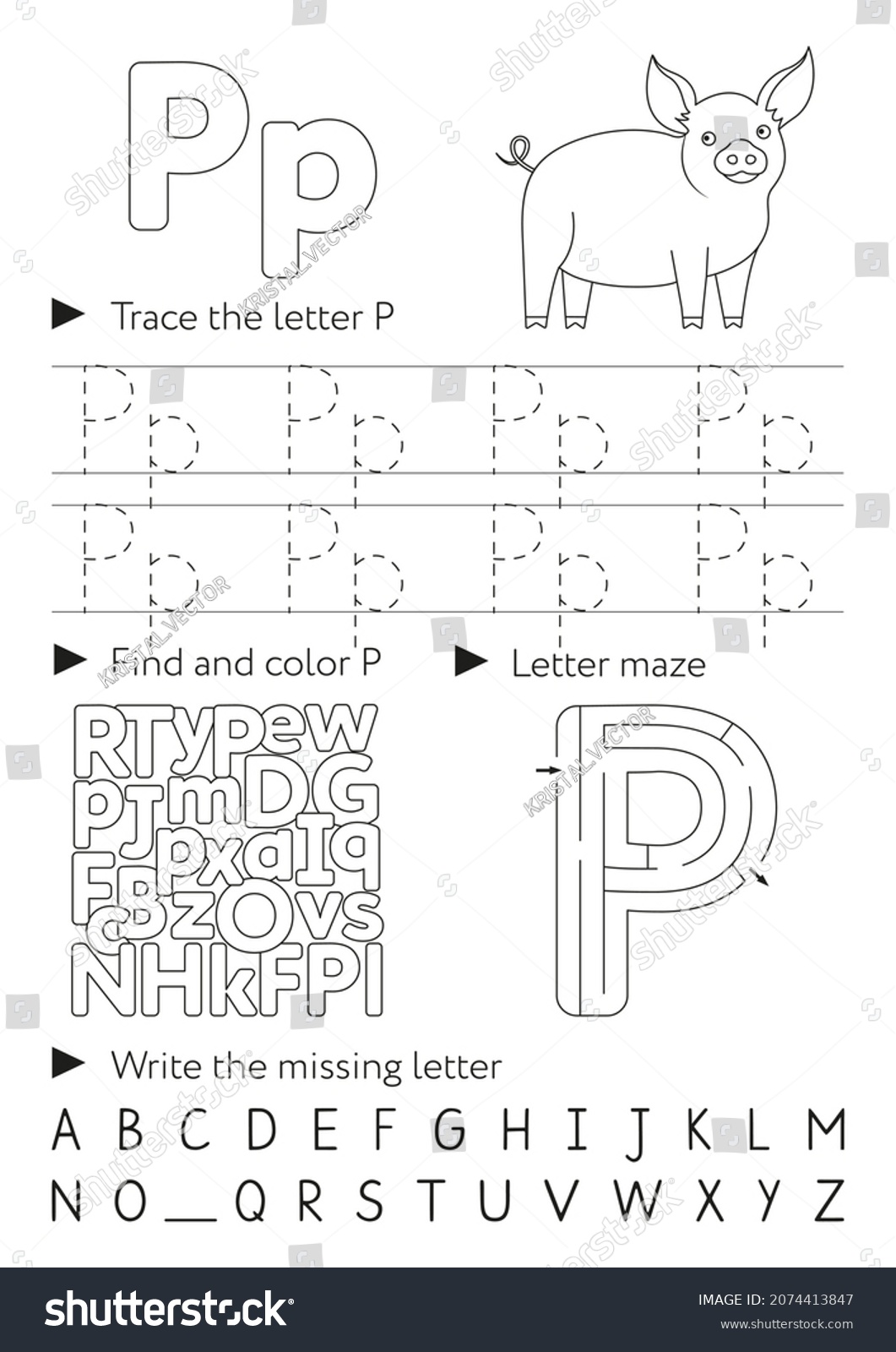 Preschool p vector images stock photos d objects vectors