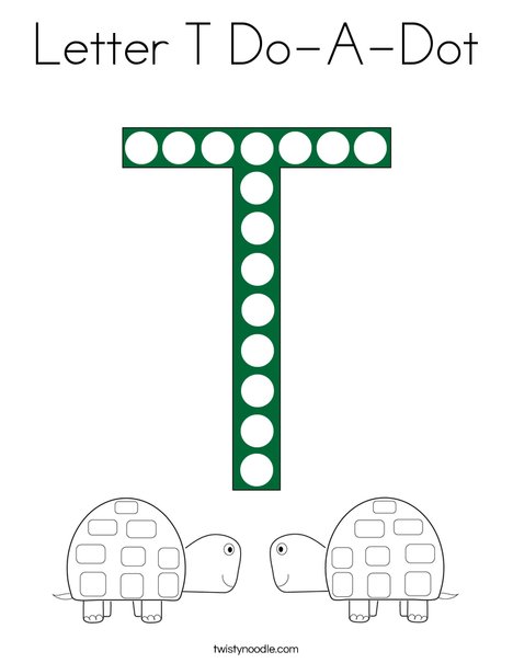Letter t do