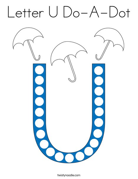 Letter u do