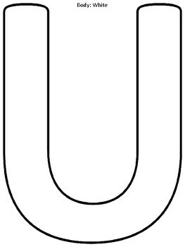 Letter u craft unicorn craft alphabet craft upper letter activities kinder