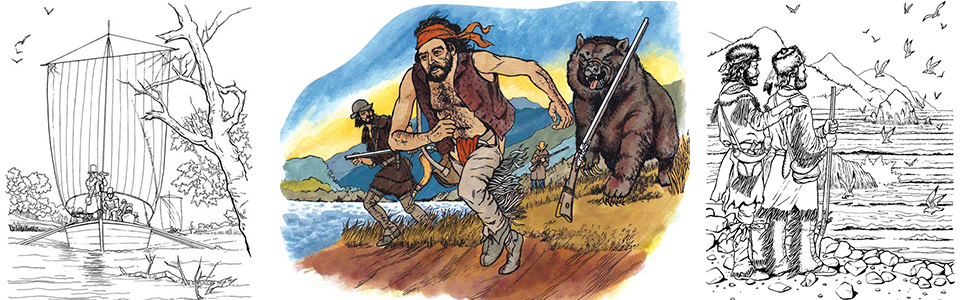 The lewis and clark expedition coloring book copeland peter f books