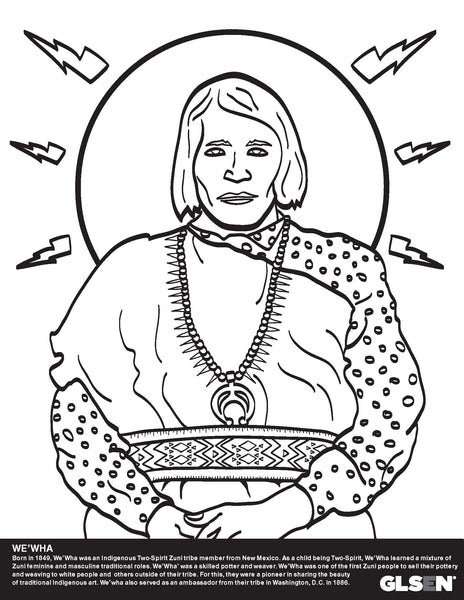 Lgbtq history coloring book pack of â