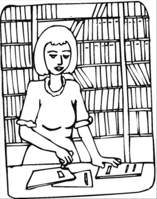 Librarian fãrbung seite