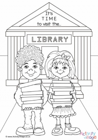Time to visit the library louring page