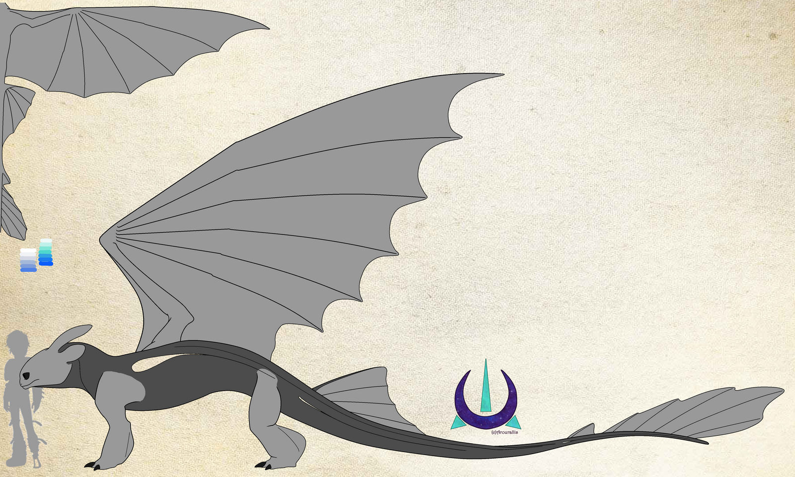 Light fury coloring sheet by arourallis on