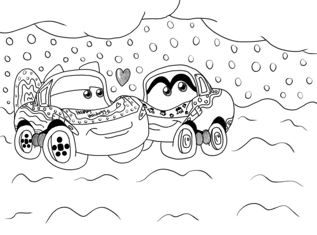 Christmas countdown snowy day by toonysarah on