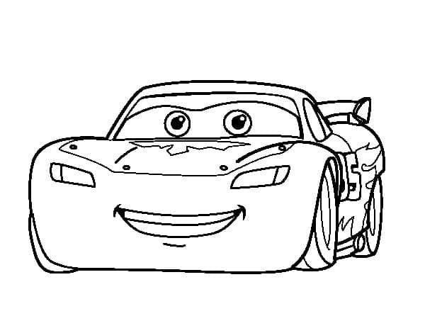 Lightning mcqueen coloring pages