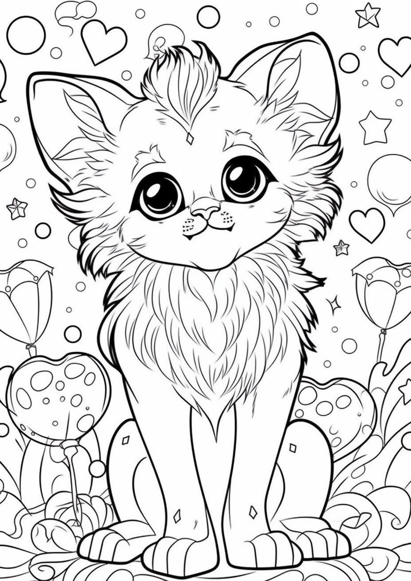 Free to use lisa frank inspired lineart by slimecrimez on