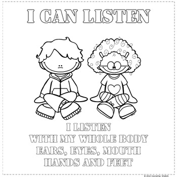 I can listen with my whole body