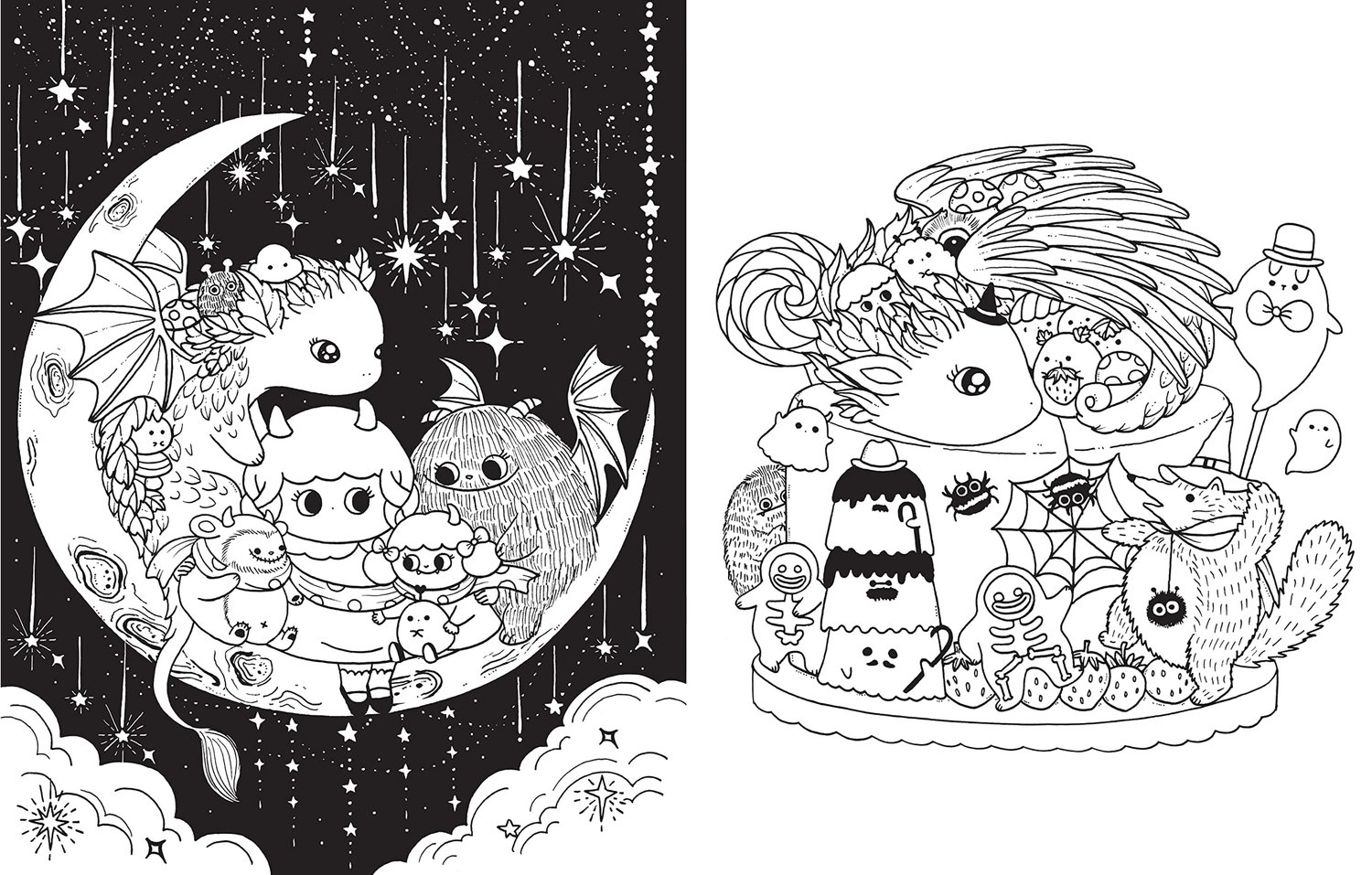 A million little monsters coloring book â xo bimbi llc
